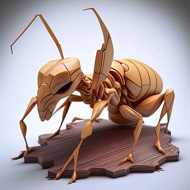 3D model Camponotus universitatis (STL)